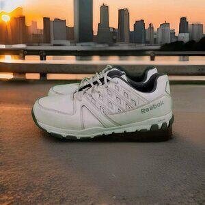 ✅REEBOK Sublite Work RB443 Steel Toe Safety Shoes Men's Size 11.5 Slip Resistant